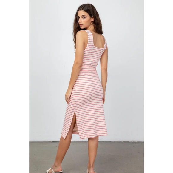 Rails Dresses & Skirts - RAILS TAYLIN IVORY PEONY STRIPE DRESS MEDIUM